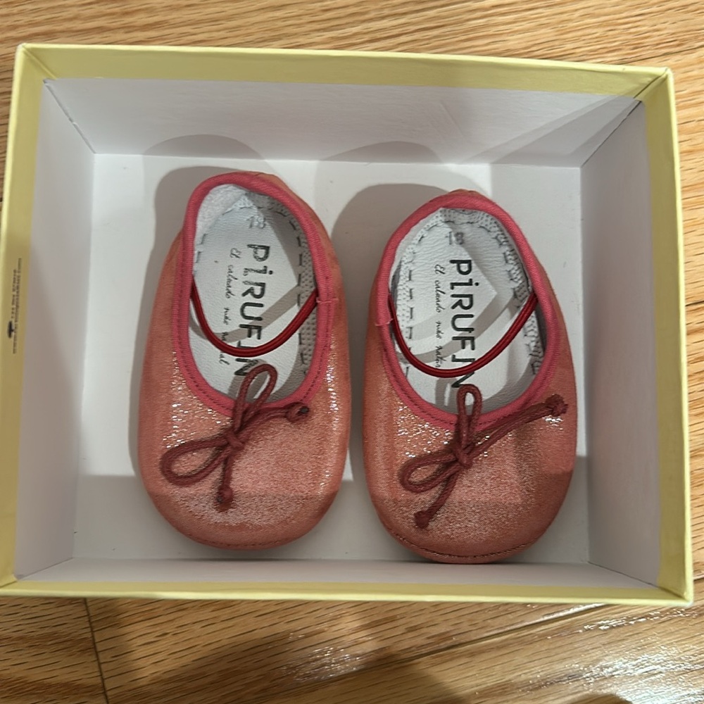 Pirufin baby shoe size 18 Spanish made shoe